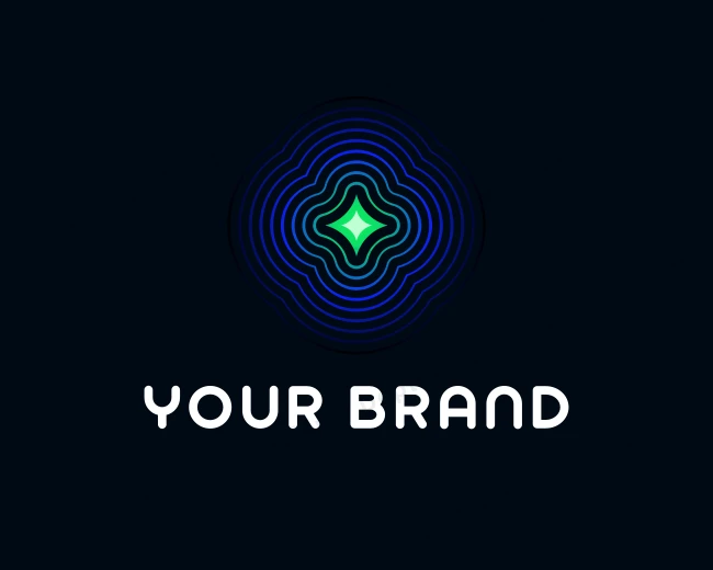 Radio Wave Technology logo template for Your Brand