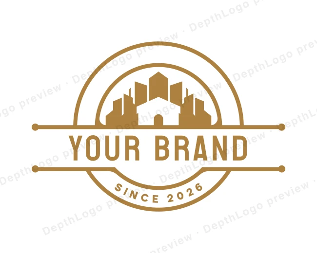 Real Estate Building Realty logo template for Your Brand