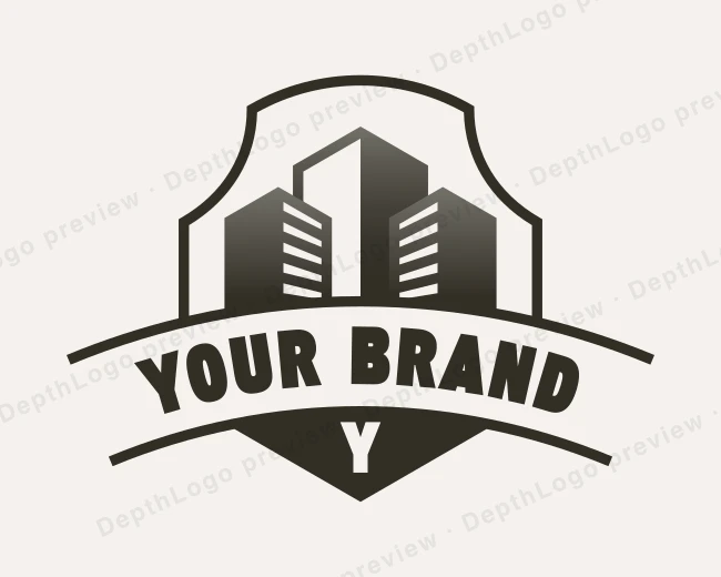Realty Commercial Building logo template for Your Brand