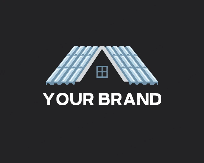 Renovation Roofing Contractor logo template for Your Brand