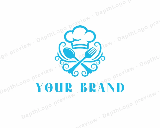 Restaurant Chef Gourmet logo template for Your Brand