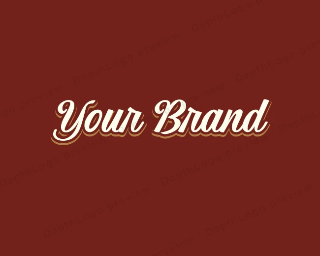 Retro Handwritten Winery logo template for Your Brand