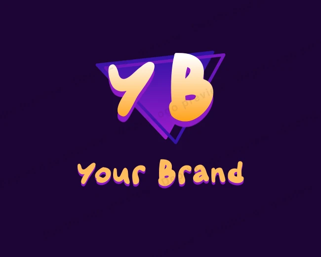 Retro Neon Nightclub logo template for Your Brand