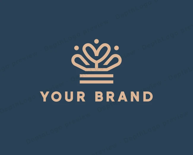Royal Crown Hotel logo template for Your Brand