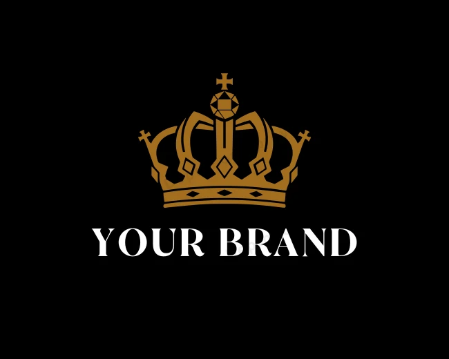 Royalty Crown Boutique logo template for Your Brand