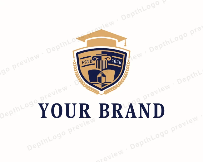 School Academy Education logo template for Your Brand