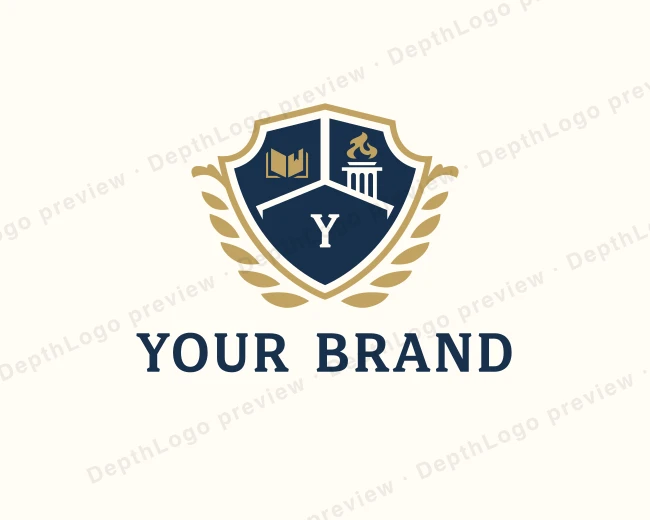 School College Academy logo template for Your Brand