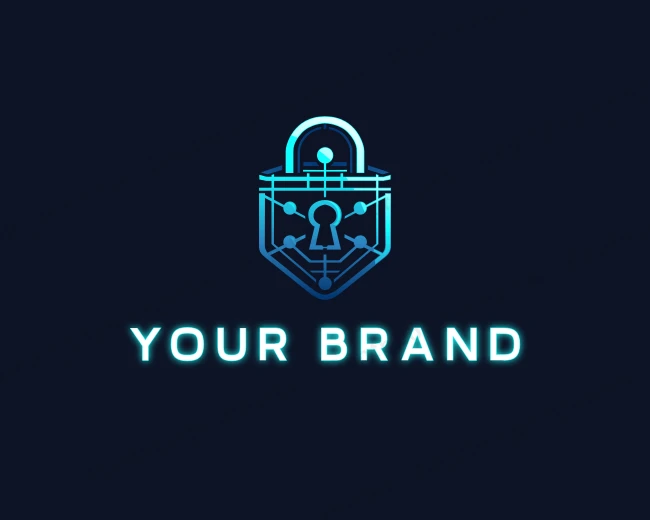 Security Lock Technology logo template for Your Brand