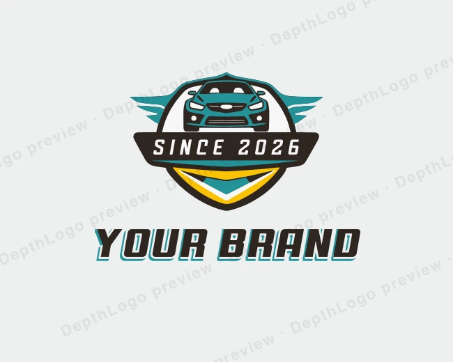 Sedan Car Dealership logo template for Your Brand