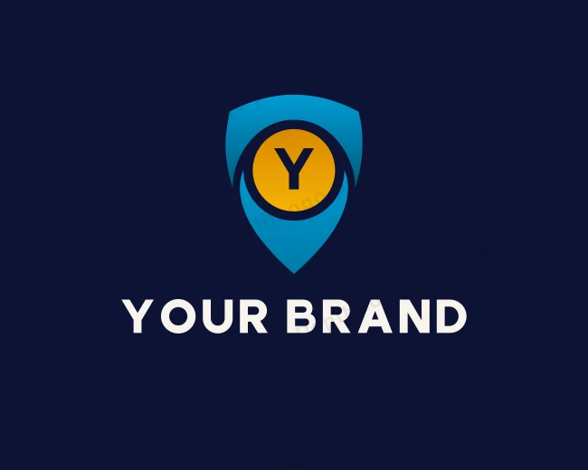 Shield Security Technology logo template for Your Brand