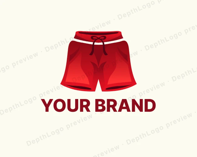 Short Apparel Clothing logo template for Your Brand