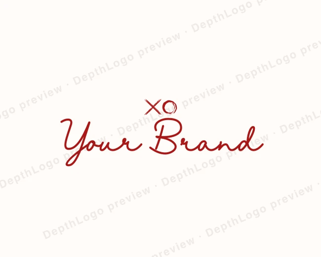 Signature Cursive Handwritten logo template for Your Brand