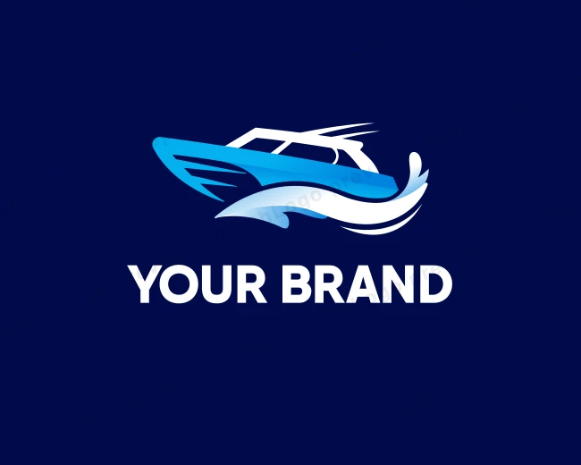 Speed Boat Sailing logo template for Your Brand