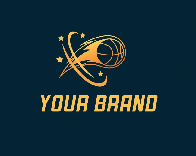 Sports Basketball Flame logo template for Your Brand