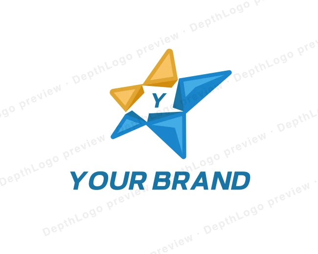 Stellar Star Award logo template for Your Brand