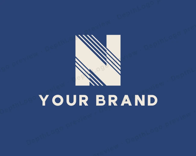 Studio Network Letter N logo template for Your Brand