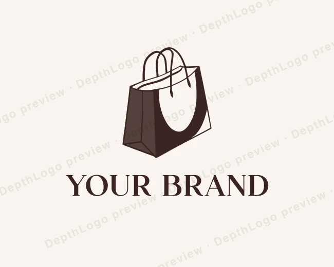 Stylish Handbag Retail logo template for Your Brand