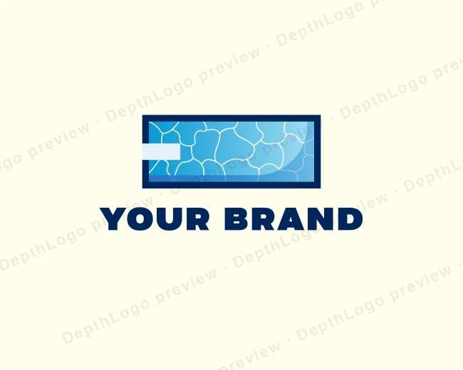Swimming Pool Water logo template for Your Brand