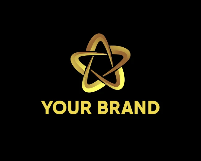 Swoosh Star Agency logo template for Your Brand
