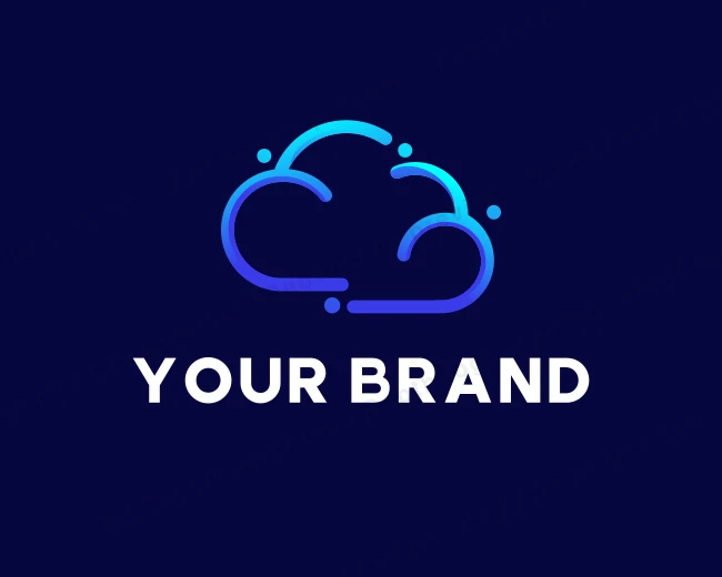 Technology Cloud Saas logo template for Your Brand