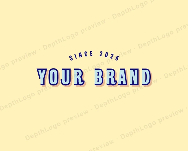 Trendy Fun Apparel logo template for Your Brand