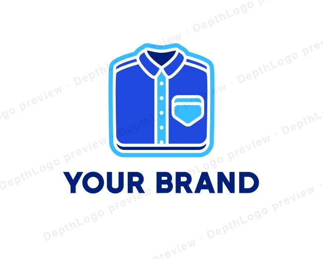 Uniform Collar Polo Shirt logo template for Your Brand