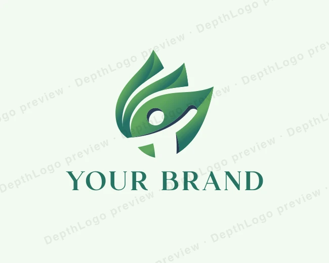 Wellness Leaf Nutrition logo template for Your Brand