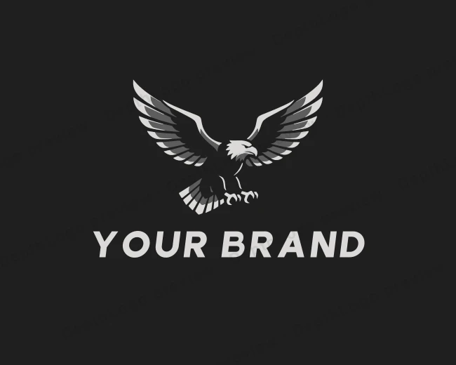 Wild Bird Eagle logo template for Your Brand