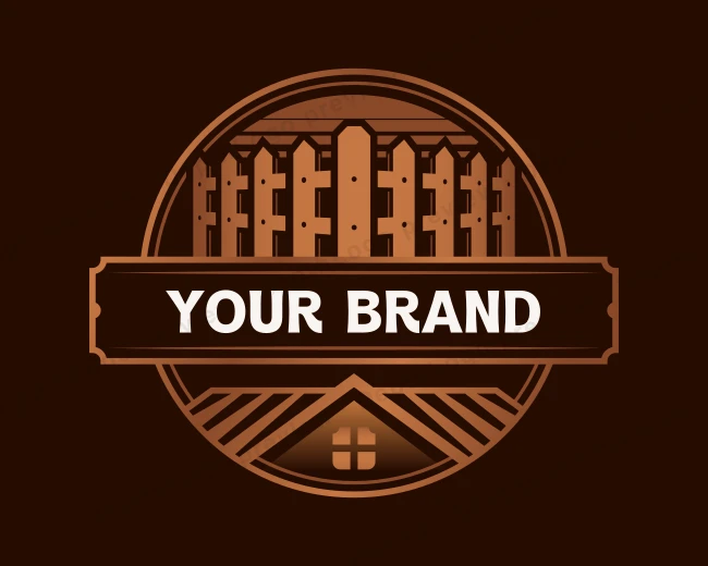 Wooden Fence Repair logo template for Your Brand