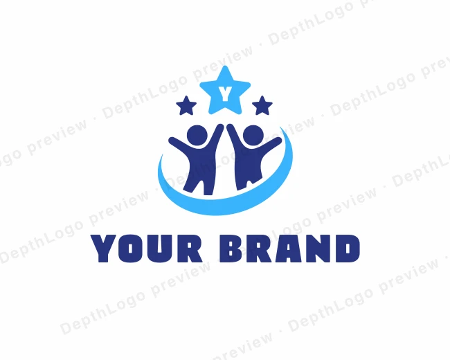 Youth Childcare Daycare logo template for Your Brand